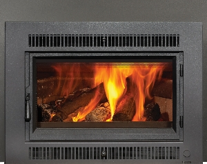 link to Flush Wood fireplace insert product page
