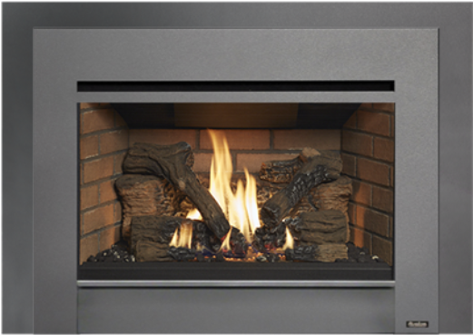 Image of a Radiant Plus gas fireplace insert by Lopi with a link to the product page