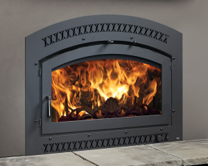 Image of the 36 Elite Fireplace Xtrodinair Wood Fireplace with a link to the product page.