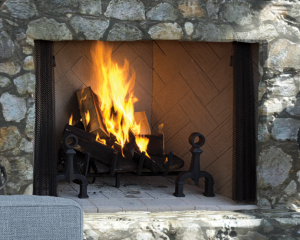Image of a WRT4500 Superior Wood Fireplace with a link to the product page.