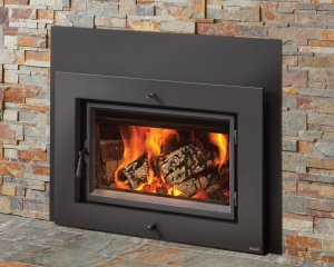 Image of a sleek Large flush Wood Insert by Fireplace Xtordinair with a link to the product page. 