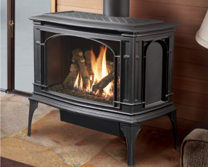 Image of a Greenfield MV Cast Gas stove made by Lopi that links you to the product page