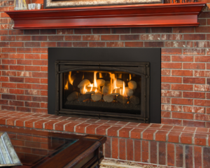 Photo of a Chaska 29 Gas Insert by Kozy Heat with a link to the product page.