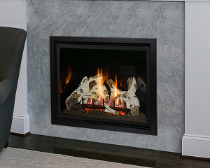 Image of a Kozy Heat Bayport 36 Gas Fireplace with a link to the product page.