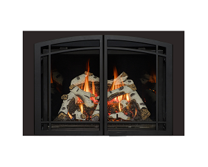 Image of a display sales model of the Roosevelt-34 Birch by Kozy Heat with a link to the product page