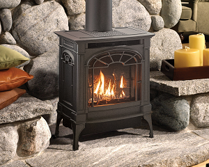The Northfield MV Gas Stove made by Lopi that links you to the product page