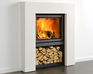 Image of the Stuv 16-Combo Wood Fireplace with a link to the product page.