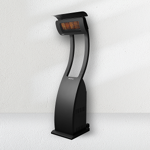 Image of a modern Tungsten Portable Electric Heater by Bromic with a link to the product page.