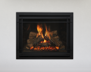 Image of a Kozy Heat Nordik 36 Gas Fireplace featuring EVO-Burner with a link to the product page.