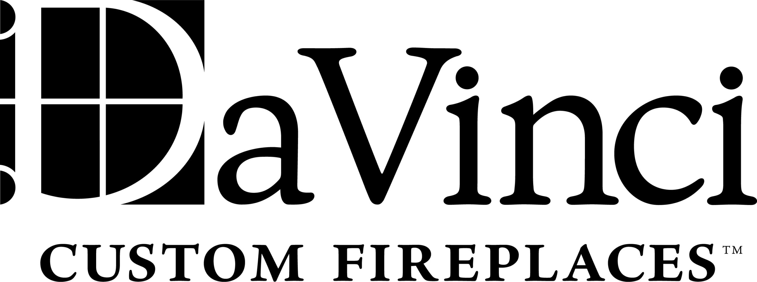 Link to DaVinci Firenze Collection website via DaVinci custom Fireplace Logo